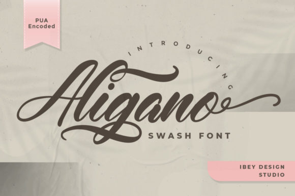 Aligano: The Premium Script Font for High-Impact Campaigns