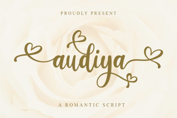 Audiya Script Font: A Playful Typeface for Campaign Design