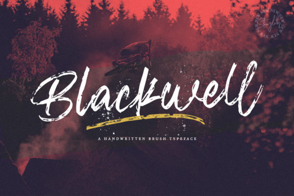 Blackwell: A Brushed Script Typeface for Elegant Web Design
