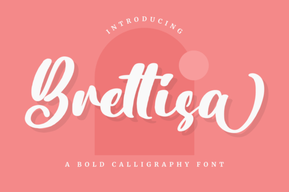 Brettisa: The Elegant Script Font for Handmade Products