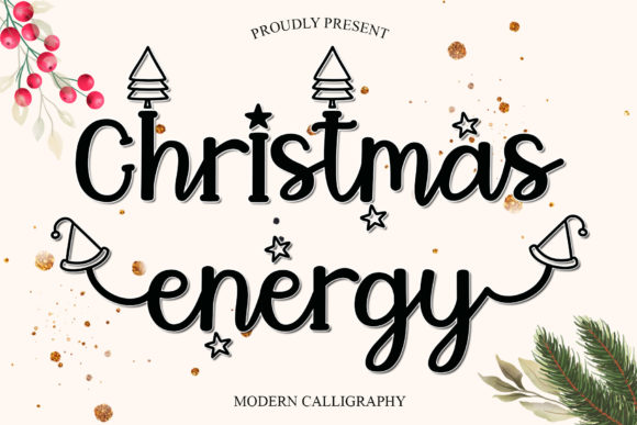 Christmas Energy: The Script Font That Elevates Holiday Branding
