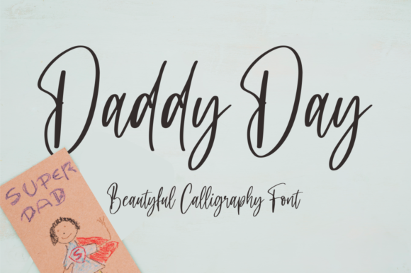 Daddy Day: A Delicate Script Font for Elegant Editorial Design