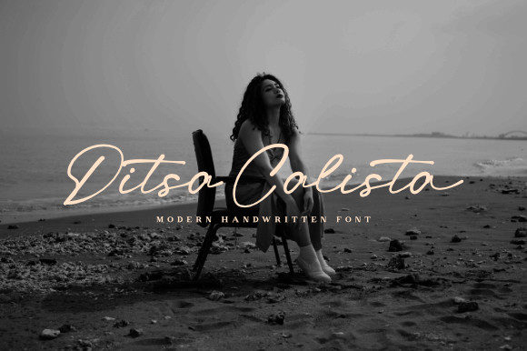 Ditsa Calista: A Script Font for Elegant Editorial Design