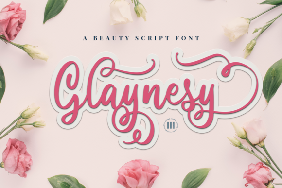 Glaynesy: A Premium Script Font for Dynamic Campaign Design