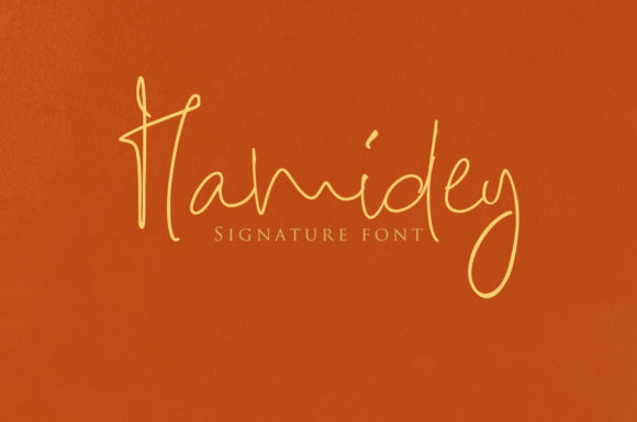 Hamidey: The Script Font That Transformed My Brand Identity