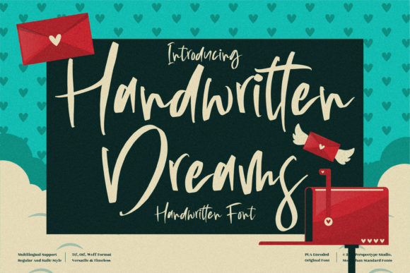 Handwritten Dreams: The Script Typeface That Elevates Small Business Branding