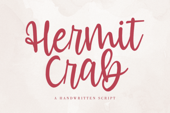 Hermit Crab: The Playful Script Font That Stops Scrolling