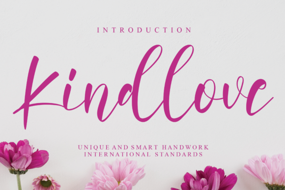 Kindlove: A Script Font for Authentic Small Business Branding