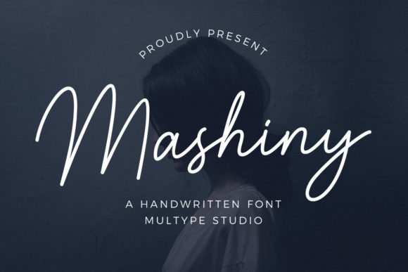 Mashiny: A Delicate Script Font for Editorial Design