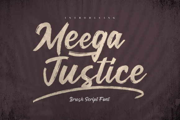 Meega Juctice: The Handwritten Script Font for Modern Web Design