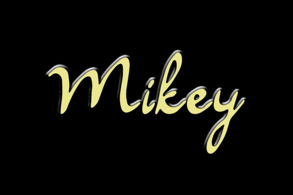 Mikey: The Elegant Script Font for Polished Branding
