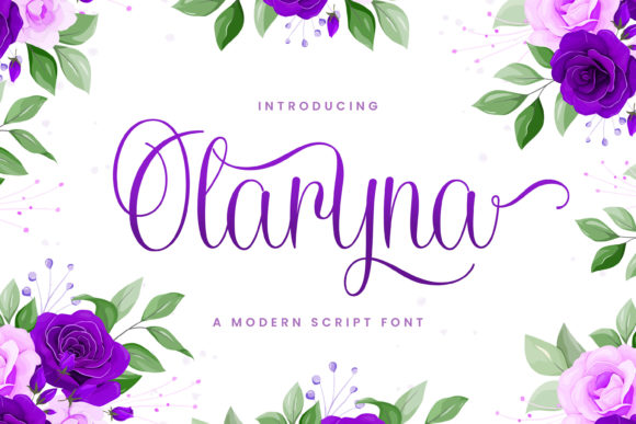 Olaryna: The Elegant Script Font for Modern Web Design