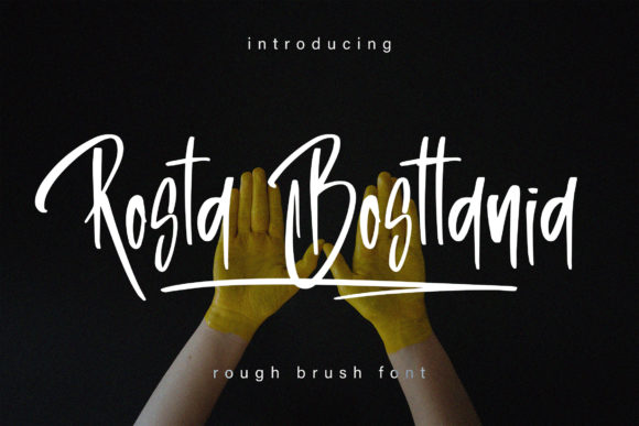 Rosta Bosttania: The Whimsical Script Font for Your Brand