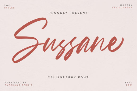 Susanne: The Script Font That Elevates Your Small Business Brand