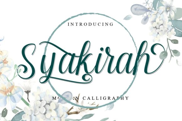 Syakirah: A Dazzling Script Font for Modern Web Design