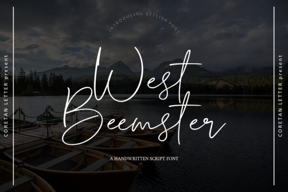 West Beemster: The Elegant Script Font for Polished Brand Identity