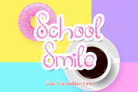 Why School Smile Is the Perfect Script Font for Editorial Design