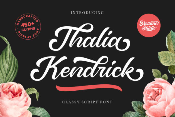 Why Thalia Kendrick Is the Perfect Typeface for Your Brand Identity