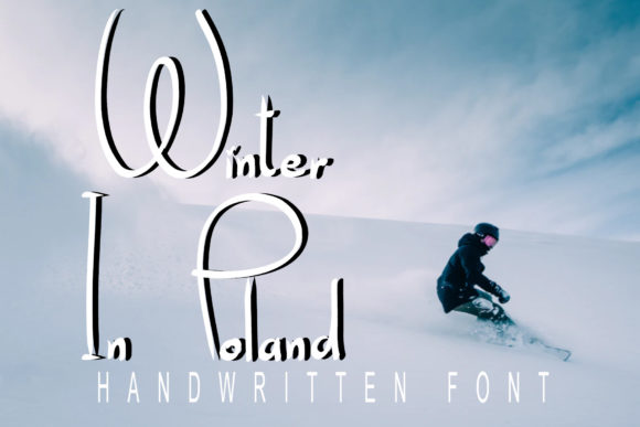 Winter in Poland: A Whimsical Script Font for Handmade Crafts