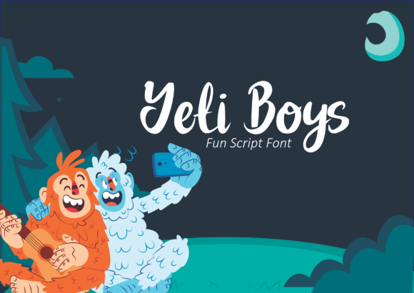 Yeti Boys: The Playful Script Font That Brings Handmade Brands to Life